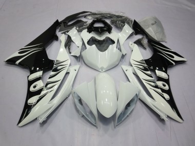 White Flame 08-16 Yamaha R6 Fairings