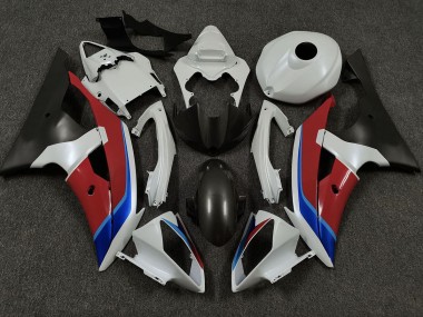 White Red and Blue 08-16 Yamaha R6 Fairings