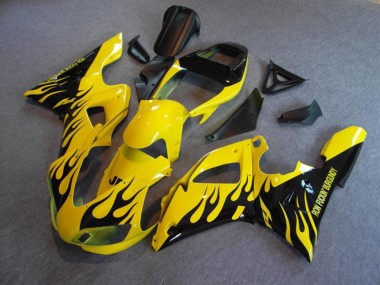 Yellow Flame 98-99 Yamaha R1 Fairings