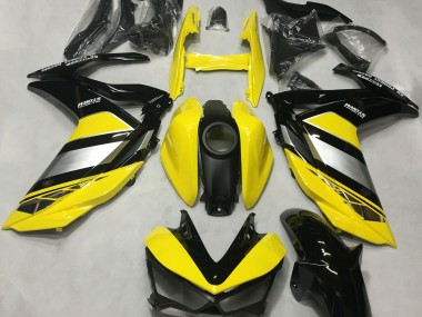 Yellow and Gloss Black 15-18 Yamaha R3 Fairings